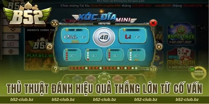  thuật đánh hiệu quả thắng lớn từ cố vấn