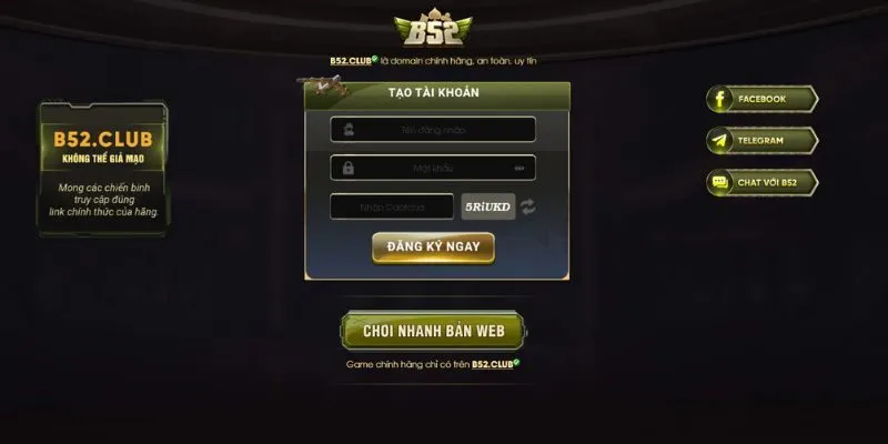 Giới thiệu sân chơi game đổi thưởng B52 Club